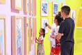 全国少年儿童美术作品展亮相北京奥运博物馆