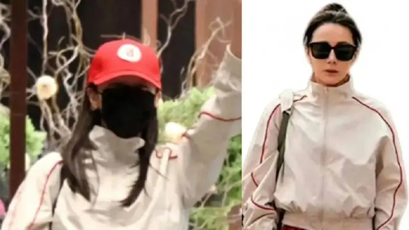 迪丽热巴穿钰珑队服走机场 双手插兜还原剧中角色
