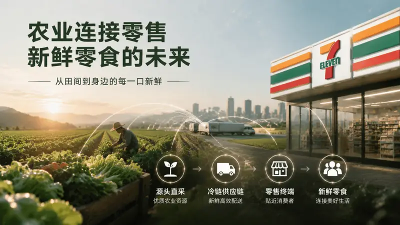 7-Eleven卖新鲜零食,背后是一场农业供应链革命