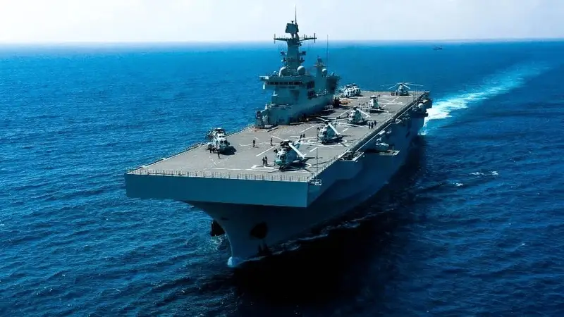 歼-35不上舰了？美媒：076将进军远海，无人机远征改写战争模式！
