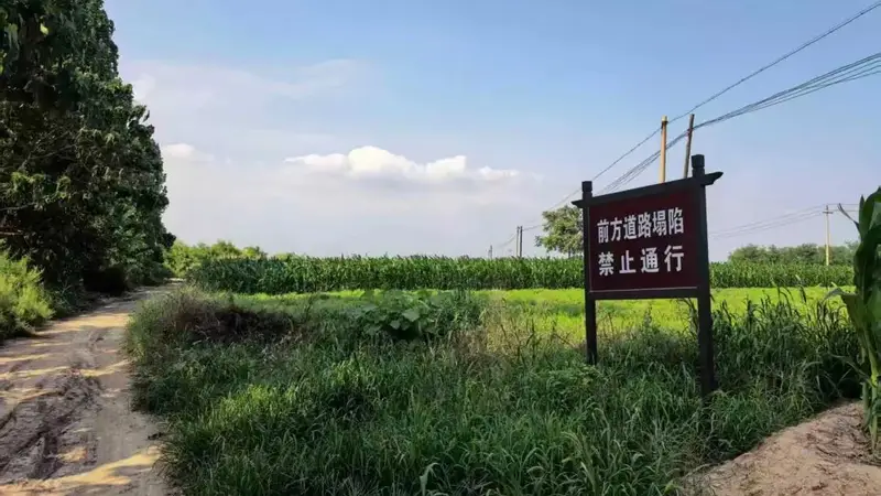 山西运城一路面塌陷，惊现大量白骨？当地回应
