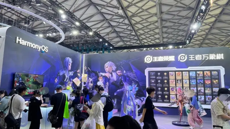 60+游戏现场试玩，今年CJ让我重新认识鸿蒙