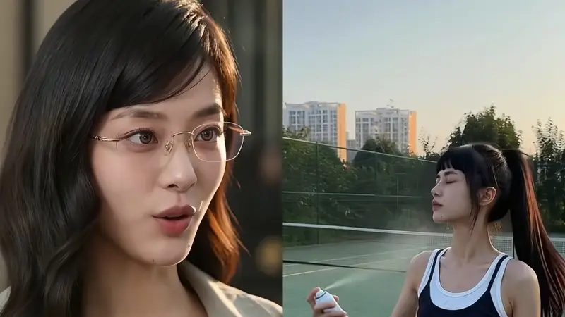 方桃子替她活成了理想模样:一次从模特到AI导演的表达实验