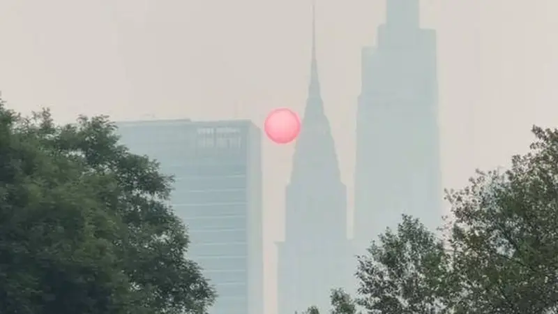 特朗普指责加拿大野火浓烟蔓延至美国:加税!