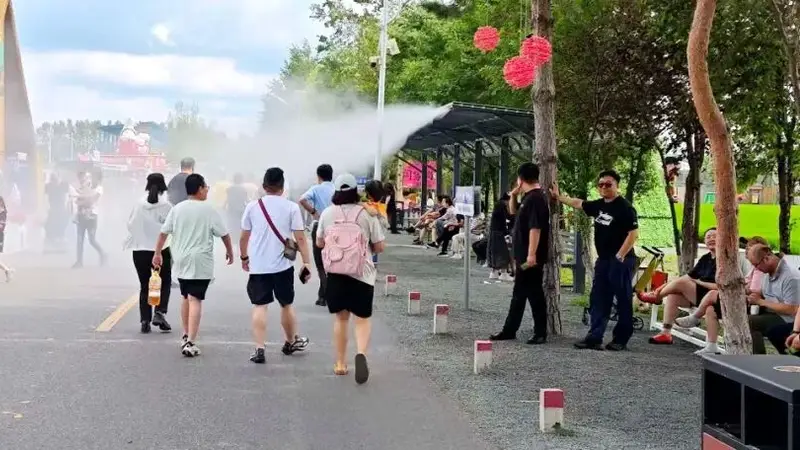 闫家岗稻田艺术农场夏季清凉游全面升级