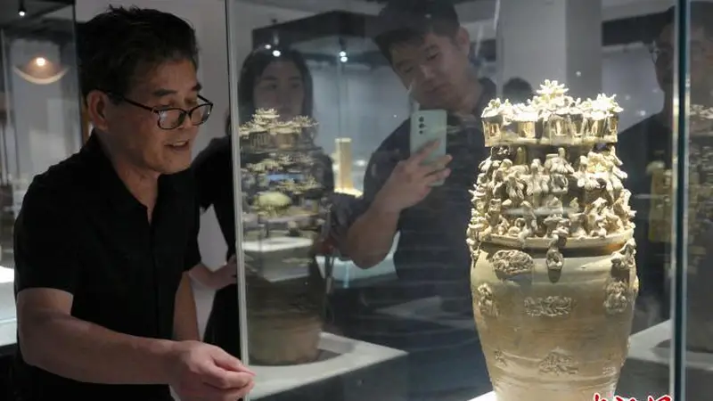 “东山再起”典故发生地浙江上虞:越窑青瓷藏品迎客
