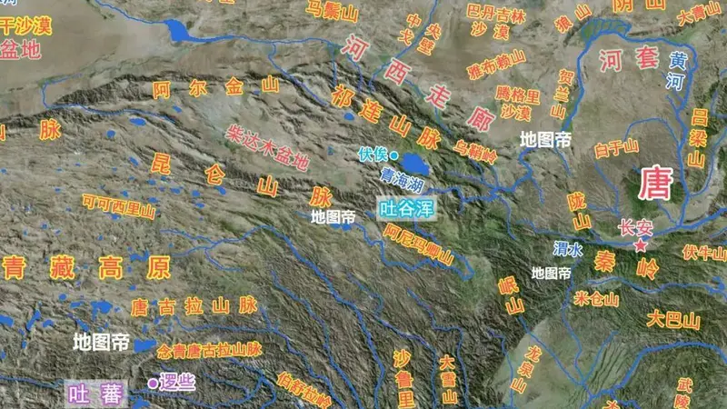 唐朝和吐蕃,激烈争夺青海湖周边?