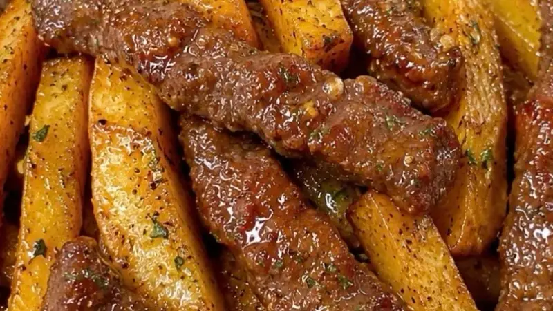 低卡牛肉土豆条，解馋无负担的家常快手硬菜