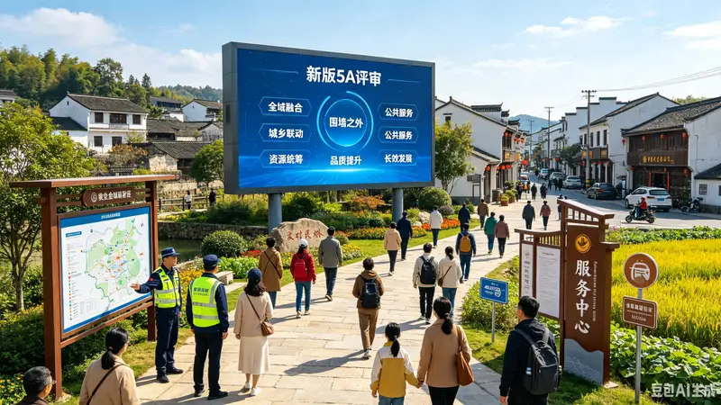 新版 5A 评审新标准：围墙之外，全域城乡融合成必答题
