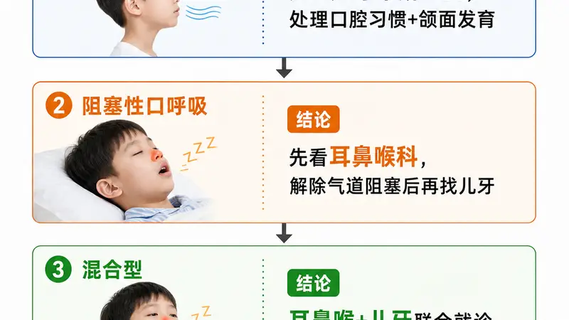 张嘴睡觉=口呼吸？家长最常误判的 2 个动作