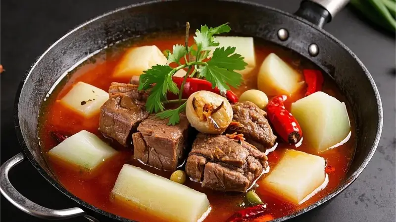 经典名肴——红烧羊肉