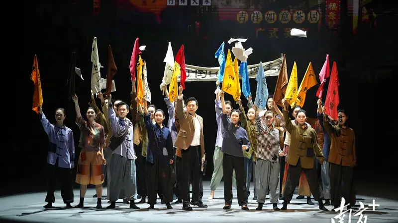接连两晚惠民演出,江门音乐剧《戴爱莲》复排展演