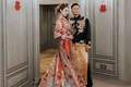 杨明庄思明婚礼现场图曝光 中式华服星海婚典氛围浪漫