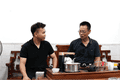 寻韵千年山茶史，对话会长品茶香｜我院 “笃志向善” 突击队走访茶叶协会卢会长