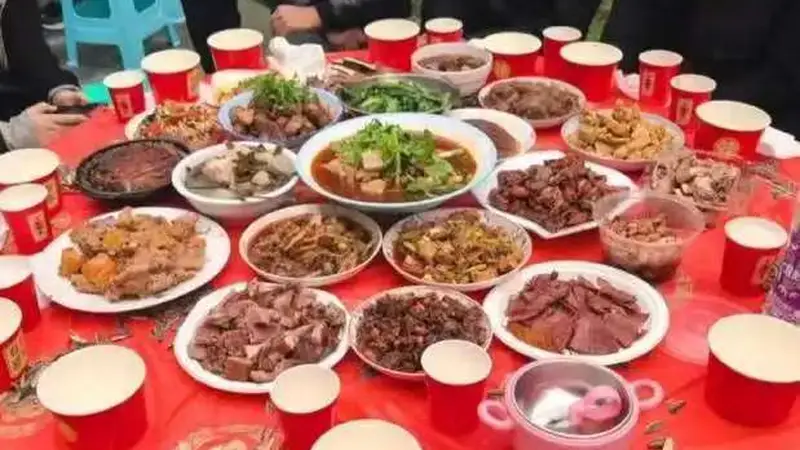 高陵老席:五碗四盘暖乡情