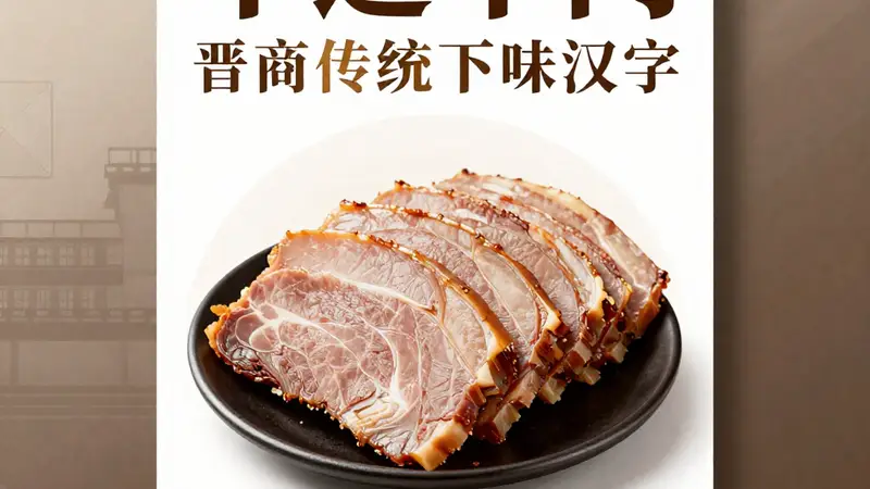 平遥牛肉下酒绝佳！晋商传统美食，肉质鲜嫩回味悠长