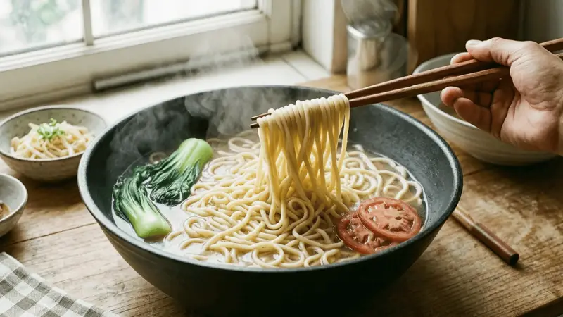 煮面条加盐:解锁面条劲道不粘连的核心秘诀
