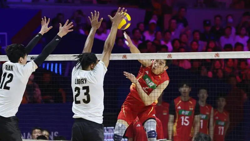 世界男排联赛:东道主中国队1-3日本队 止步八强
