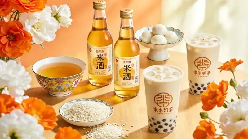 黄酒高端化之后,米酒如何被红动、米婆婆、隆延茶铺重做一遍?