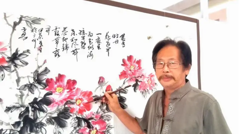 老家五莲的画家王君:要用画笔留住家乡之美