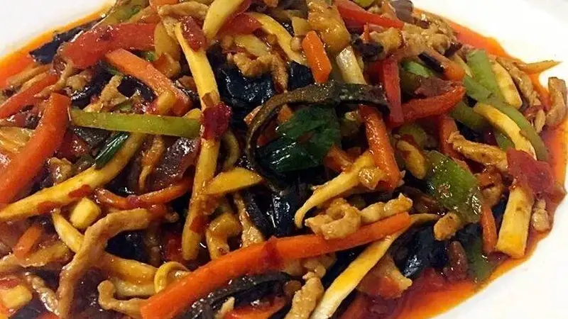 鱼香肉丝的做法,好吃的传统家常下饭菜,一顿干3碗米饭!