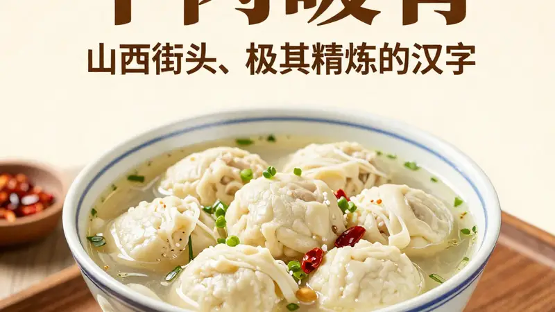 羊肉泡馍暖胃!山西街头美食,热汤馍块驱散严寒