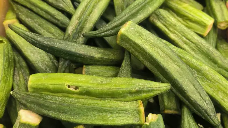 一口鲜脆,锁住秋葵原生风味|冻干秋葵小食分享