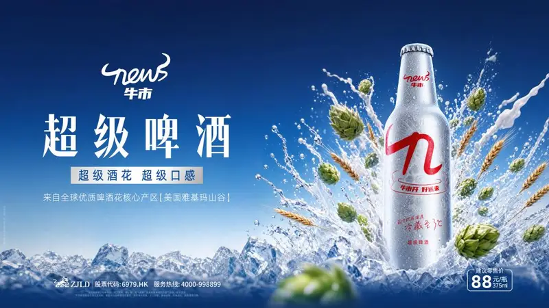 牛市超级啤酒持续走红 “珍牛 时刻为热爱干杯”话题登抖音热榜第六