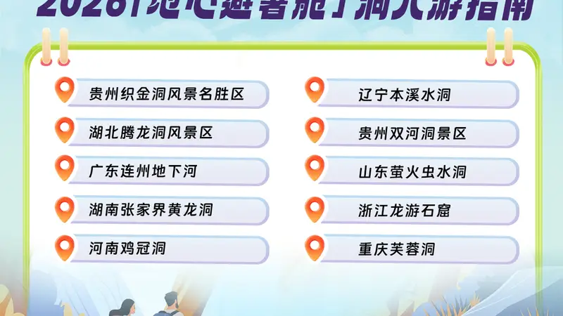 告别“站着看景”,年轻人“钻”进“地心”避暑!张家界黄龙洞凭借恒温16℃清凉出圈