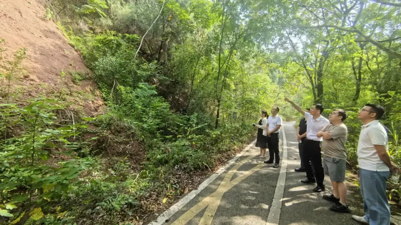 关注!加强汛期隐患排查 筑牢景区安全屏障