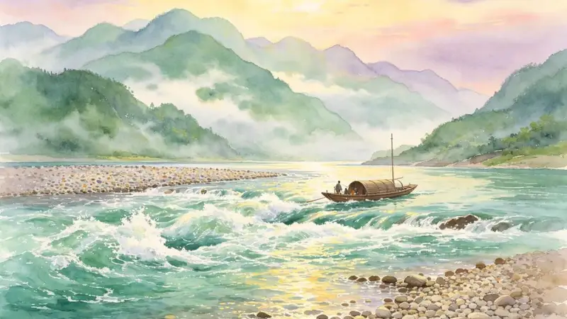 微观夜读 | 三访古碛滩:从险滩到平湖