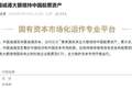 中国国新、中国诚通深夜发声：增持中国股票资产！释放什么信号？