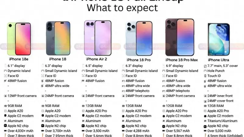 彻底不玩高端垄断!苹果也开启机海战术,6 款 iPhone 新机全曝光