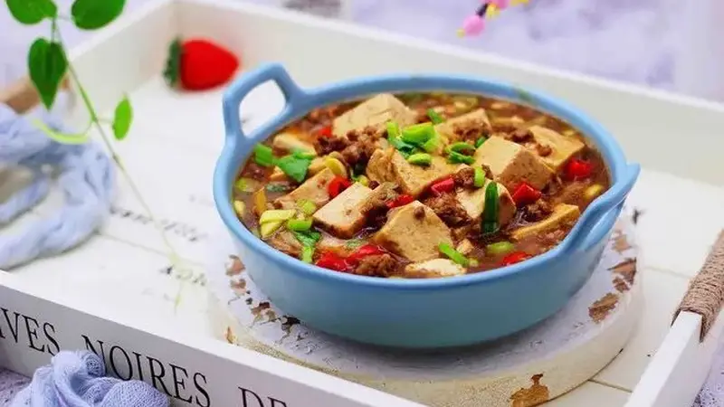 每日一菜 | 肉末豆腐,营养好吃