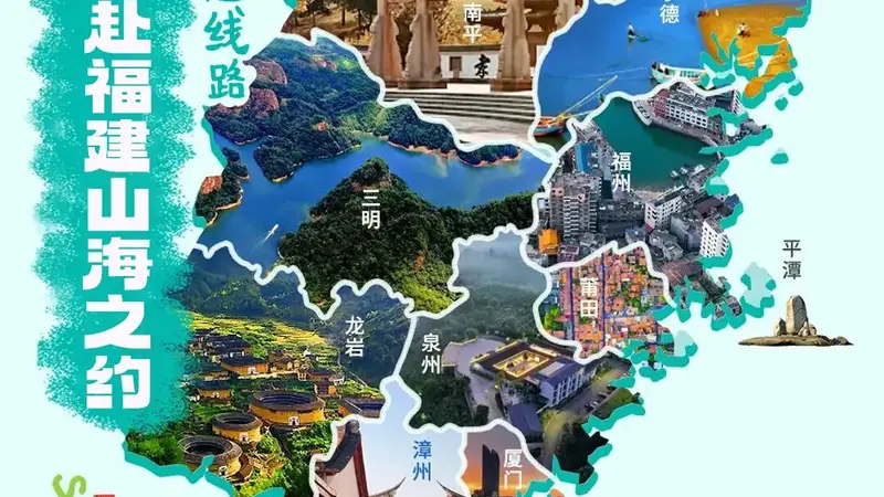 七条夏日主题线路,邀你共赴福建山海之约
