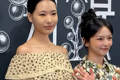 小S大女儿出席活动，Elly穿波点裙比同伴高半头，高级脸很耐看