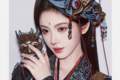 鞠婧祎穿古典战国袍拍撕拉片 冷艳神秘古韵十足