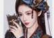 鞠婧祎穿古典战国袍拍撕拉片 冷艳神秘古韵十足