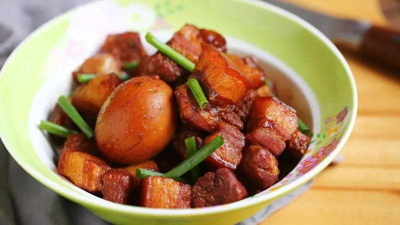 原创橙香红烧肉:烟火人间,肉香清甜解腻意