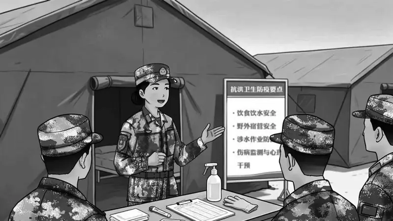 抗洪战友,请带上这个“健康锦囊”