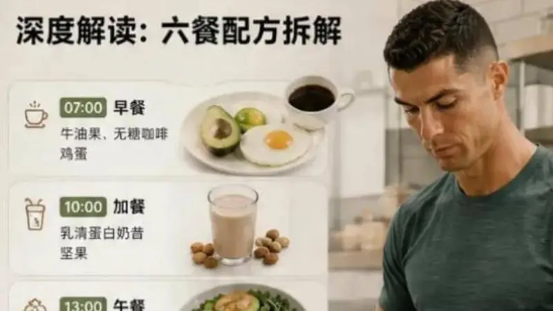 看完梅西、C罗、哈兰德食谱,发现了共同点
