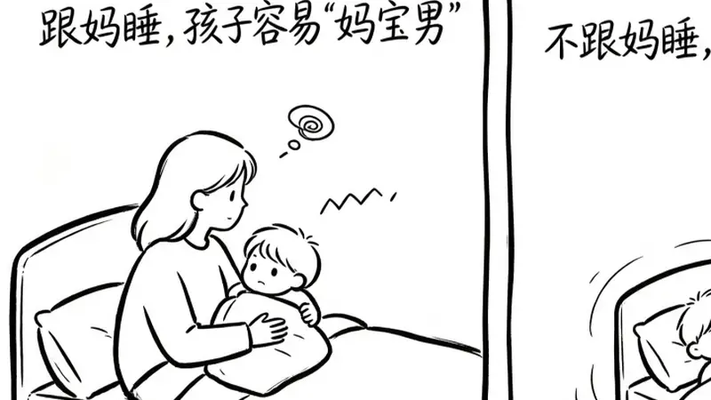 从小“跟妈睡”和“不跟妈睡”的孩子,长大后有什么区别?父母越早知道越好