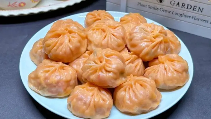 这个菜蒸包子,低脂开胃,不放肉不放粉条,食材简单,家里人都爱吃,太鲜香了!