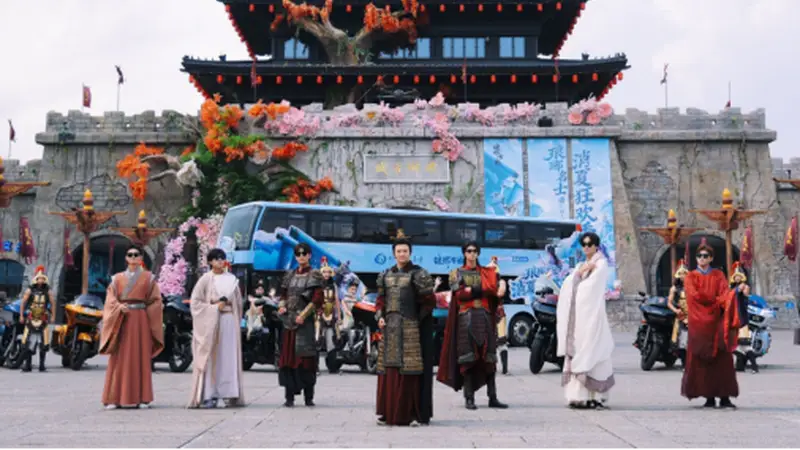 古风演艺、泼水狂欢!琅琊古城“琅琊名士消夏狂欢季”扮靓临沂盛夏