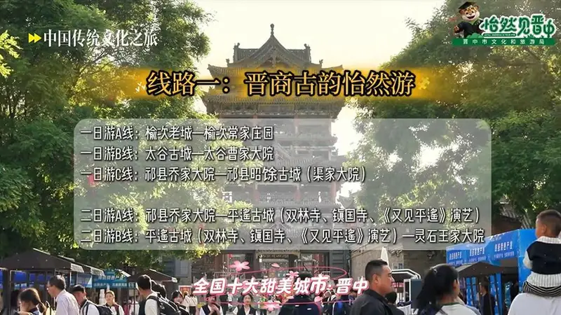 中国文旅看山西｜怡然畅游甜美晋中！六大精品线路点亮暑期旅途