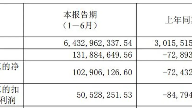 “锂电铜箔行业供需格局彻底反转”!诺德股份上半年营收翻倍并扭亏为盈,但经营现金流同比转负且存货激增98.6%