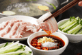 肥而不腻的白肉切法与蘸料秘方三份