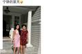 李咏遗孀哈文晒与女儿合影，法图麦又高又漂亮，已走出丧亲之痛