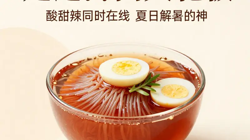 延边冷面天花板:酸甜辣同时在线,夏日解暑的神!