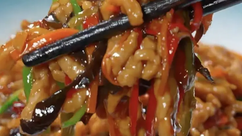 鱼香肉丝:酸甜鲜香的家常下饭!